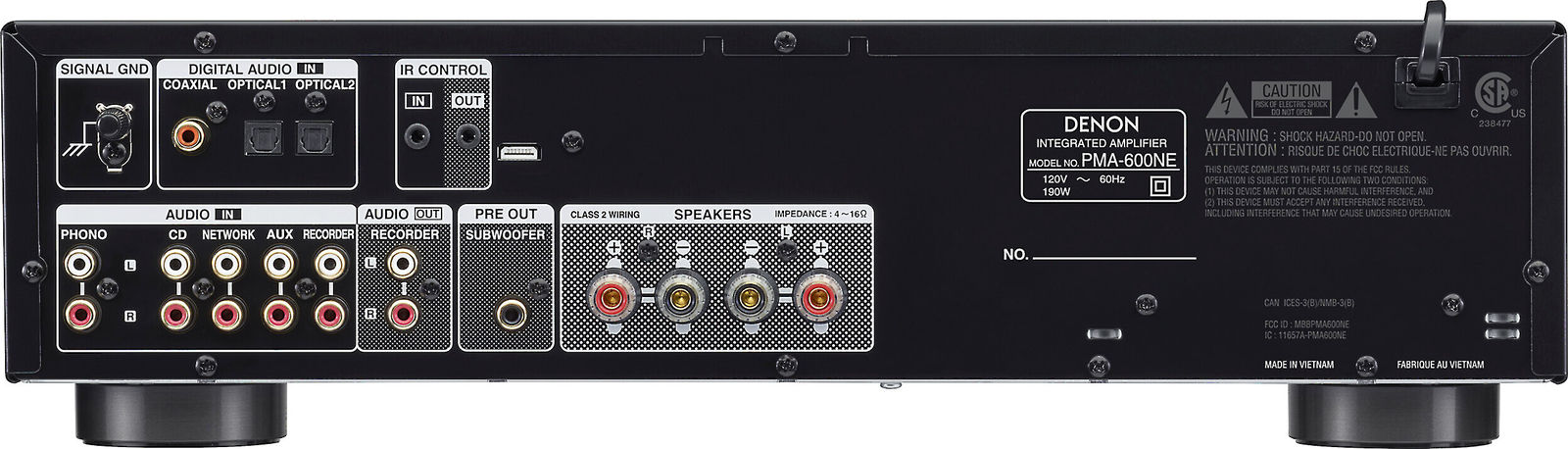 Denon PMA-600NE integrated amp