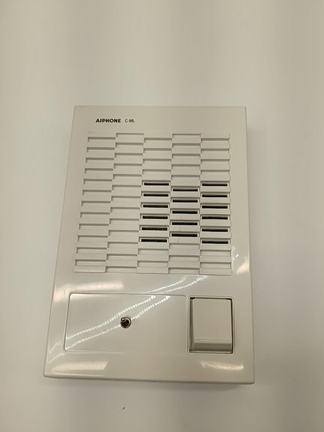 Aiphone C-ML/A Audio Intercom White Wall Mounted Battery DC 6V Indoor Unit