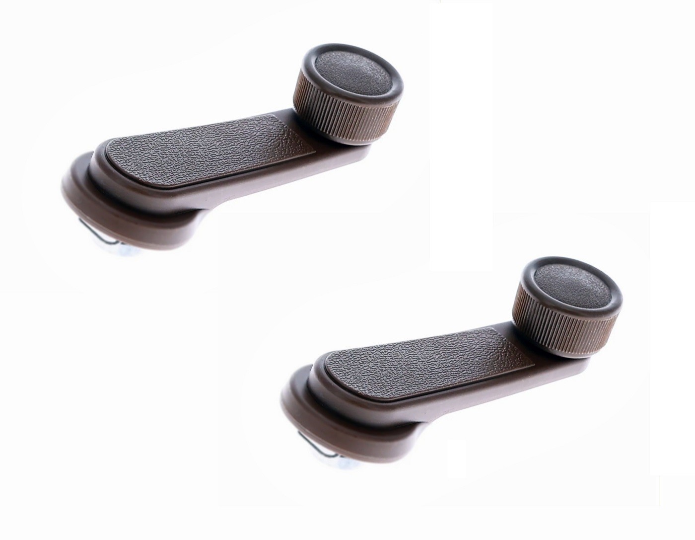 2 x = HD Window Crank Brown for Nissan 720 D21 D22 PU Pathfinder Sentra 240SX ++