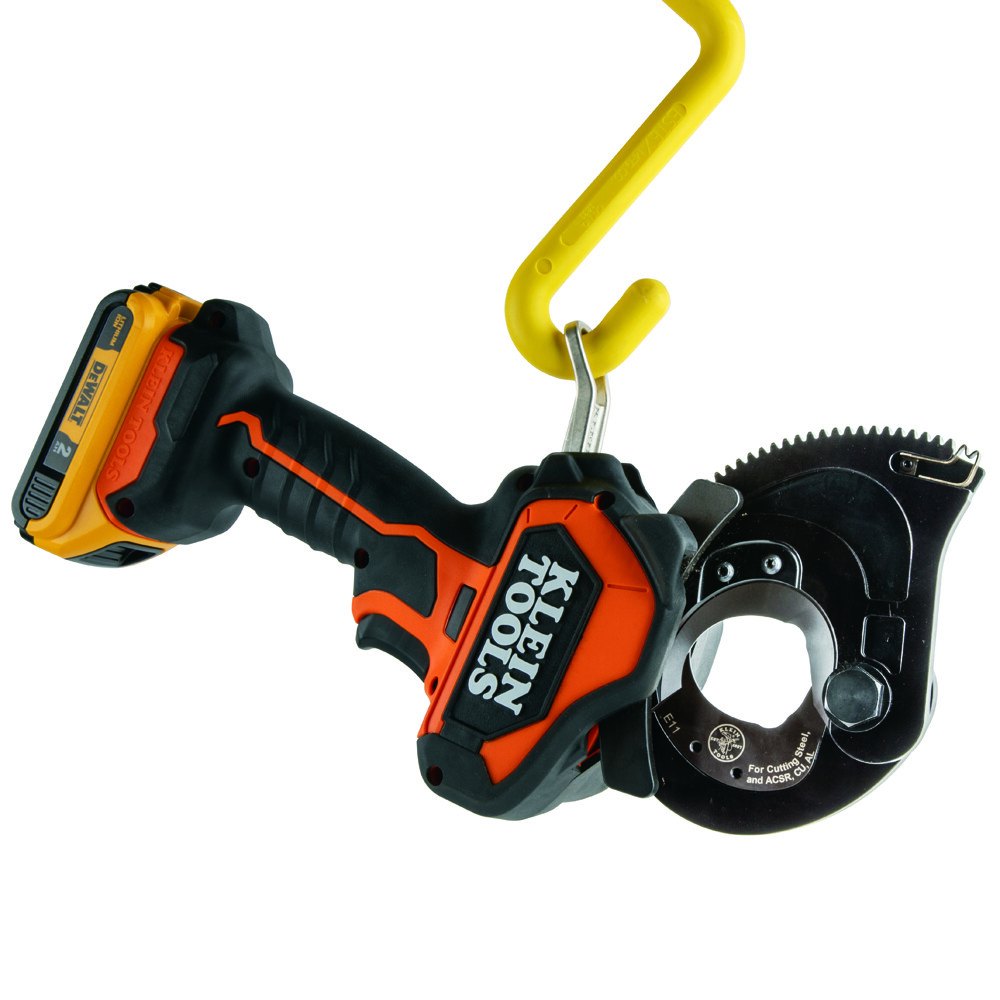 Klein Tools BAT20GD1 Battery-Operated EHS Closed-Jaw Cable Cutter, 2 Ah