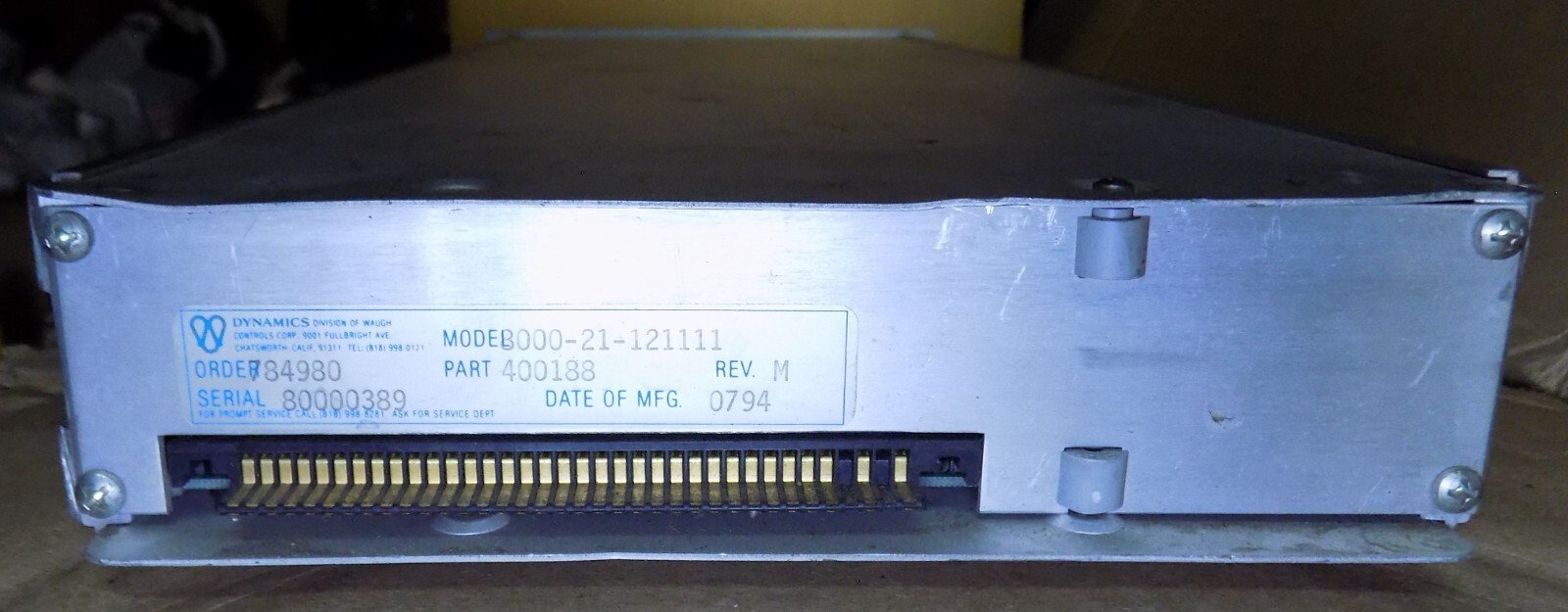 DYMANICS 8000-21-121111 programmable signal conditioner