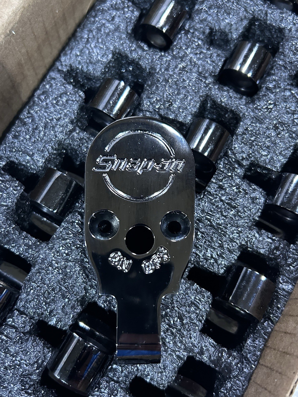 New Black Chrome Snap-on TechAngle Head Shell Only For 1/2” tech3fratb1 One Only