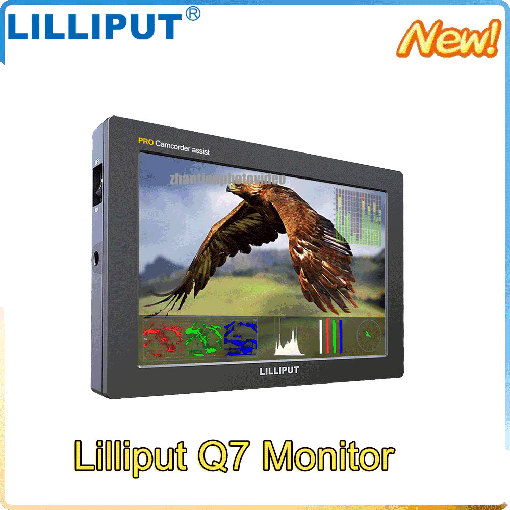 LILLIPUT Q7 Pro 7" 4K FHD SDI HDMI Video Monitor w HDR 3D-LUT for DSLR Camcorder