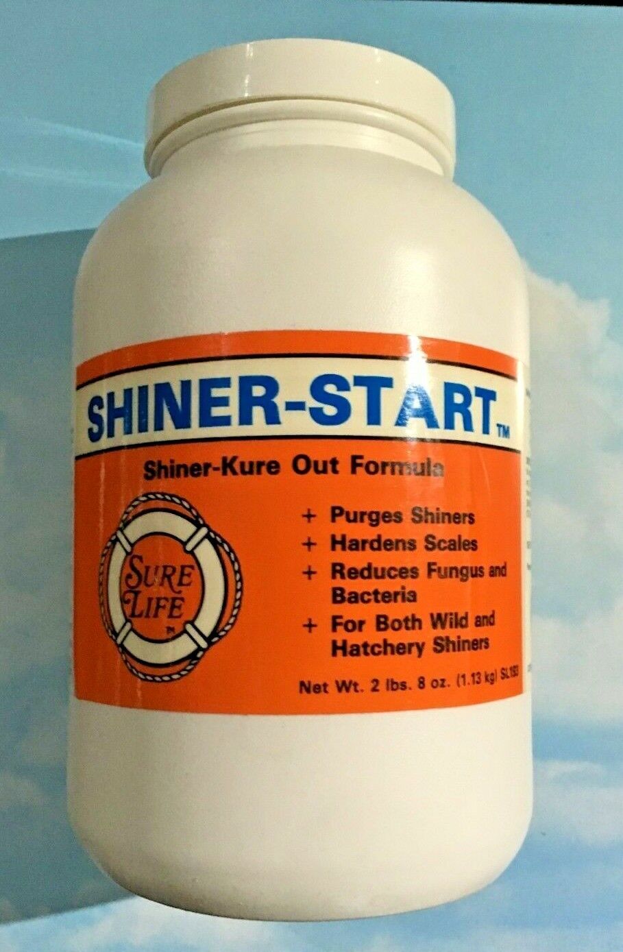 SURE LIFE Shiner Start 2.8 Lb or 9 Lb Bottle SL193 or  SL194 For captive Shiners
