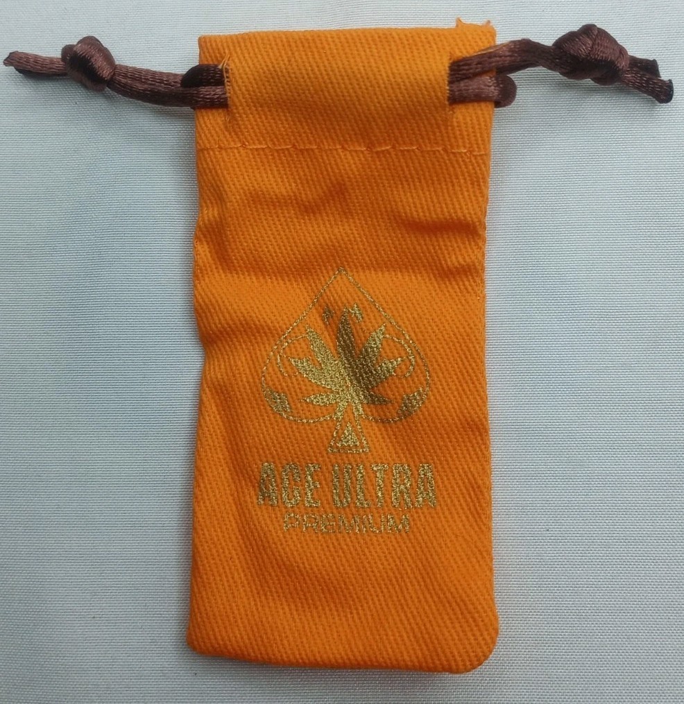 Ace Ultra Premium Small Orange Drawstring Cinch Bag Sack
