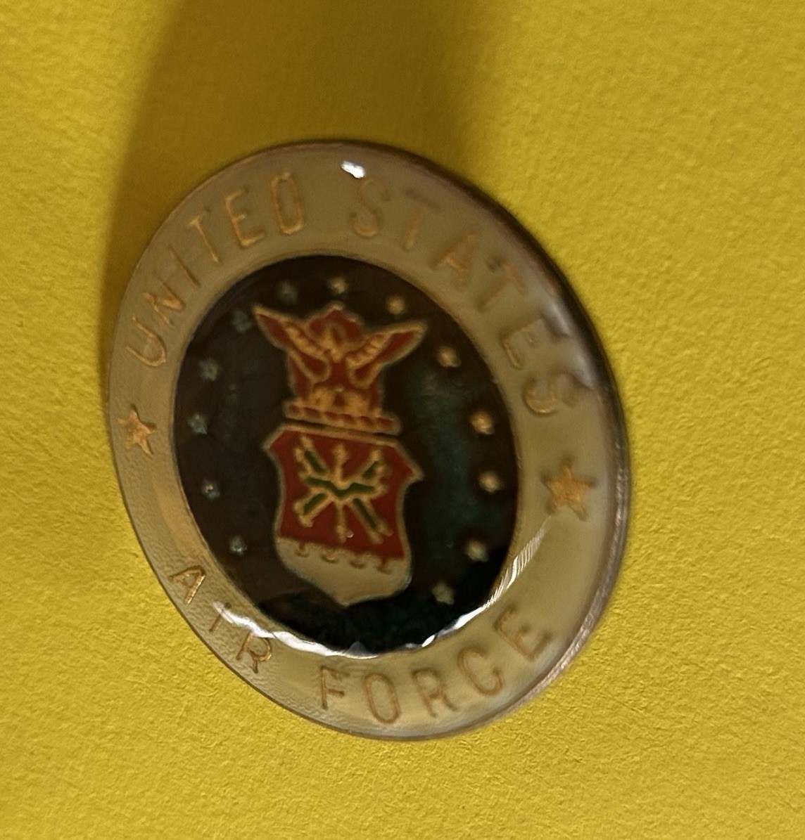 Vintage United States Air Force Lapel Pin