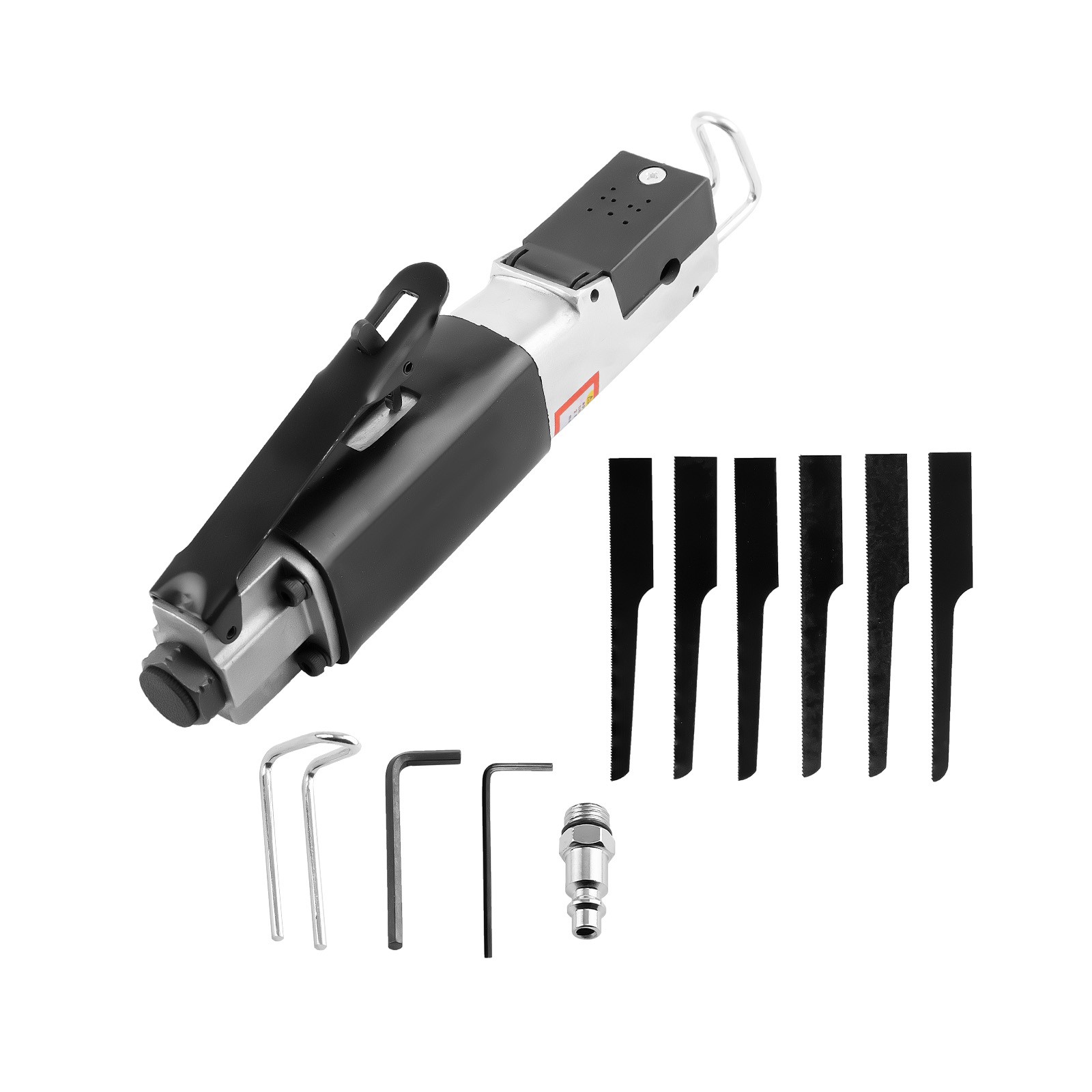 Air Reciprocating Saw Pneumatic Air Cutoff Repair Tool with 6x 24T & 32T Blades