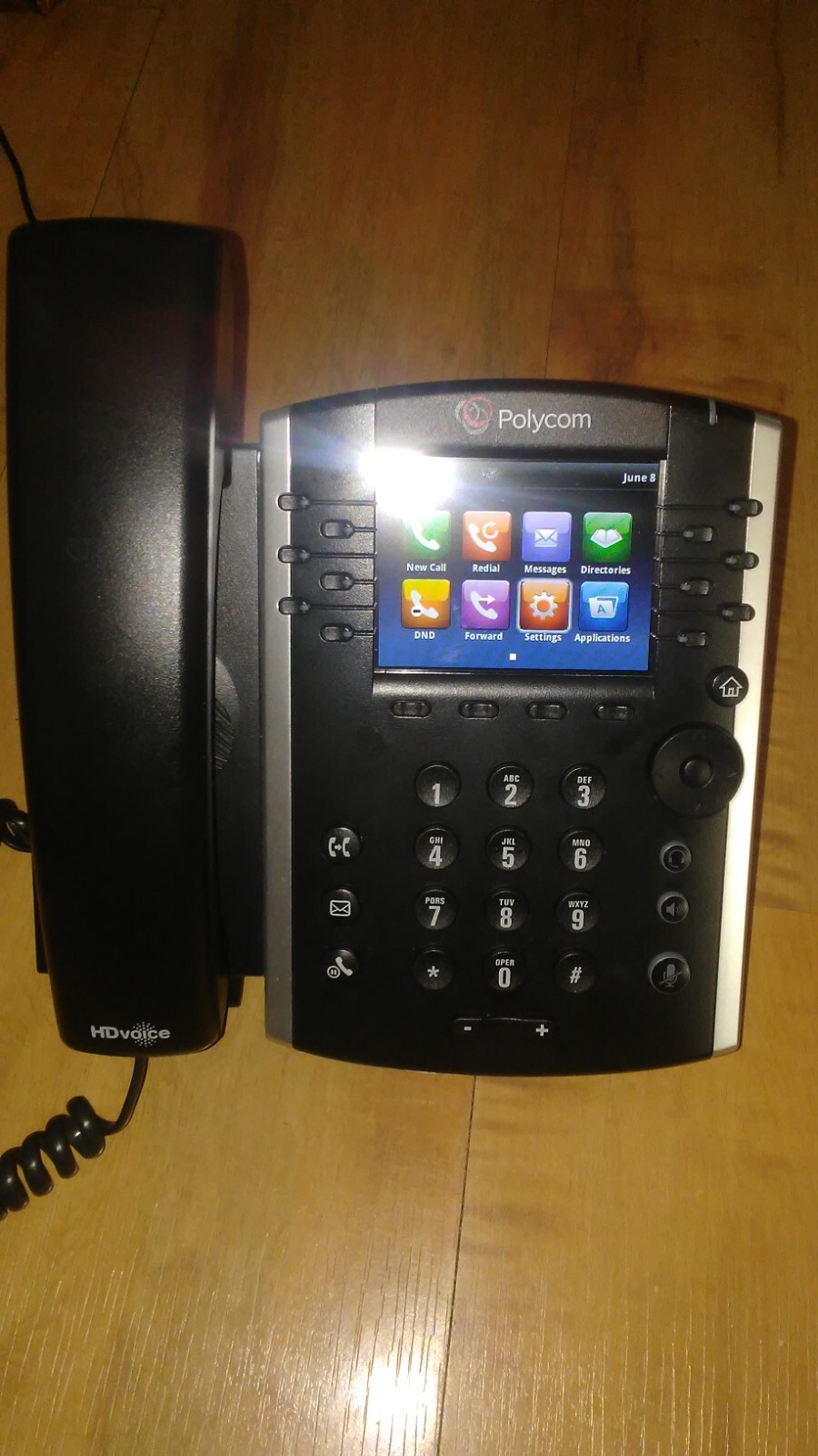 Polycom VVX 410 IP Gigabit Phone (2200-46162-025) VVX410 POE (Grade A)