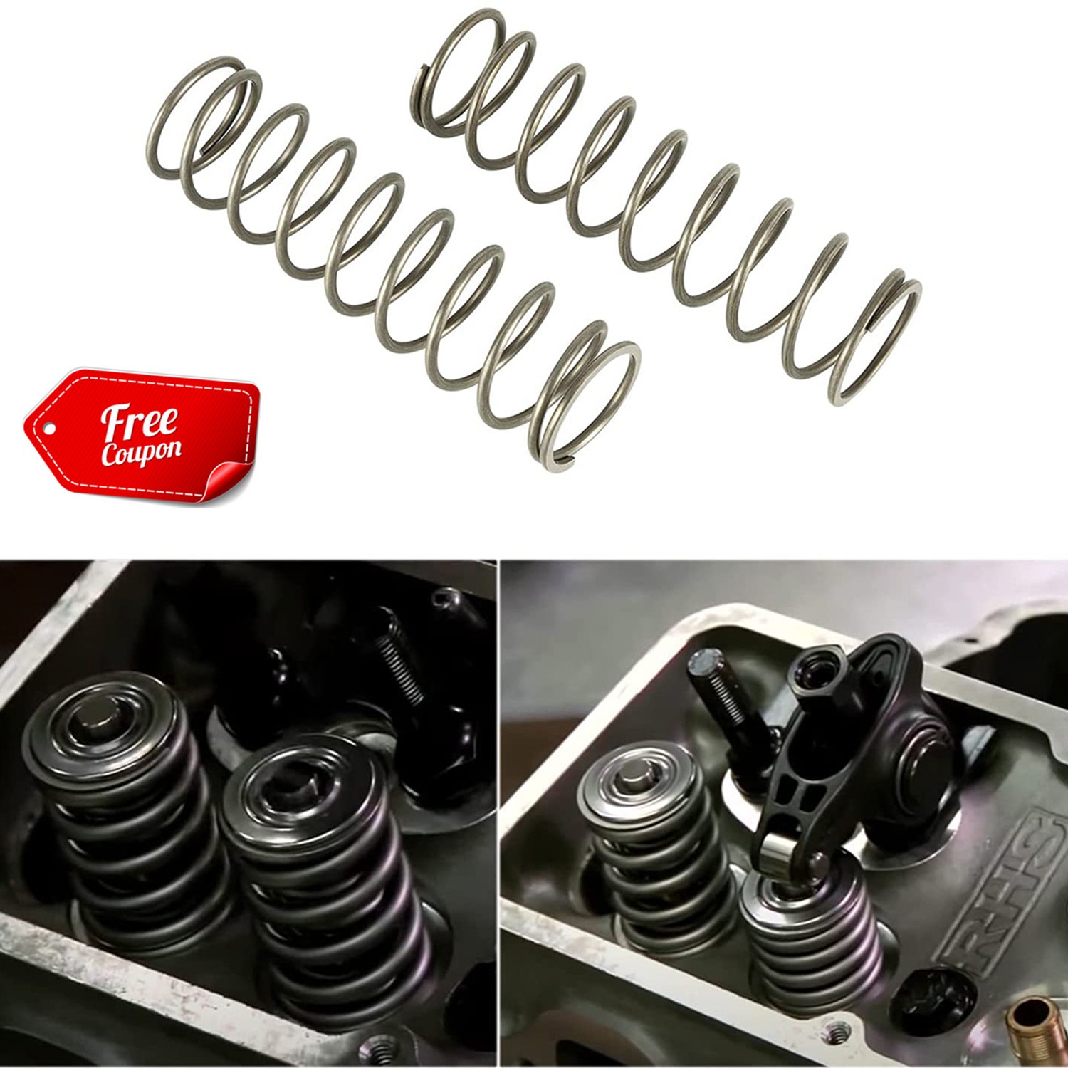 Set of Two 4758-2 Low Tension Checking Springs Replace Valve Spring