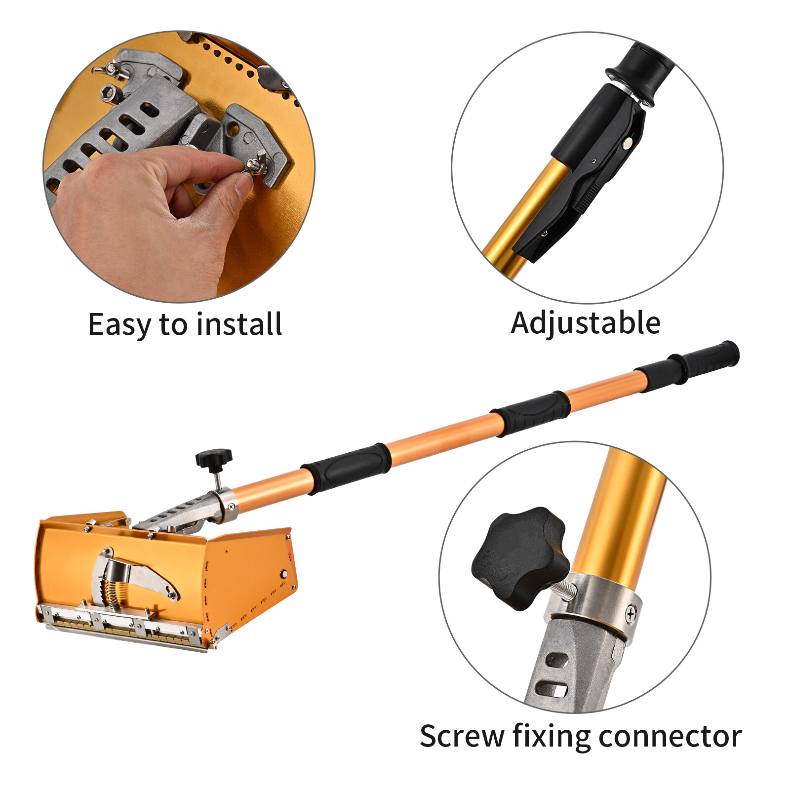 9 inch Mud Compound Putty Drywall Flat Finishing Box Tool with Box Handle New