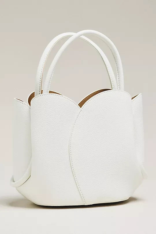 Anthropologie - Melie Bianco Tulip TopHandle Crossbody Tote 99416075 - Close out