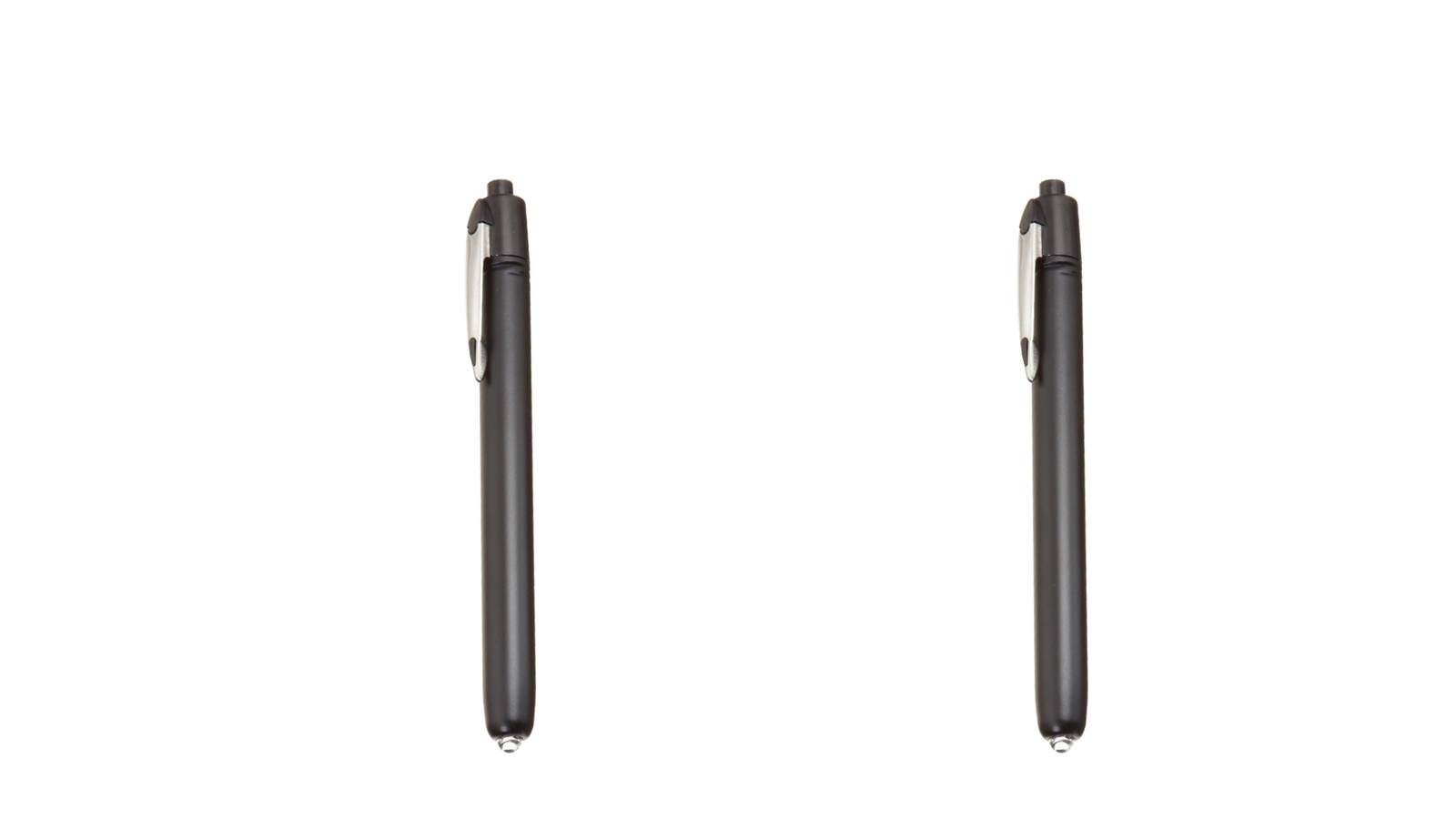 ADC Metalite 352 Reusable Penlight, Black - 2 Pack