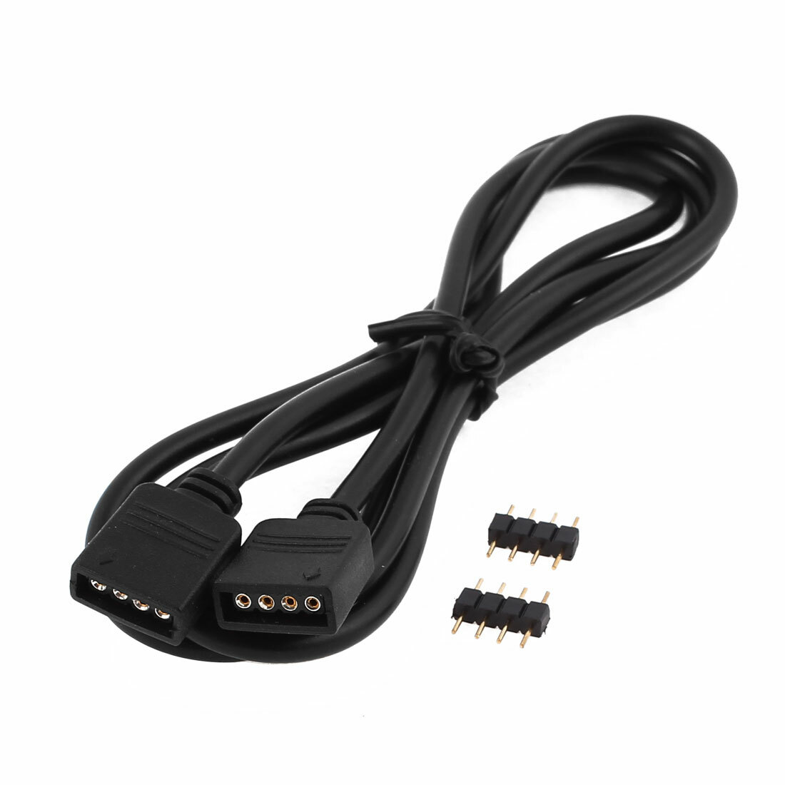 Female to Female 4P Waterproof Connector Cable 1M Long for RGB LED Strip Lamp
