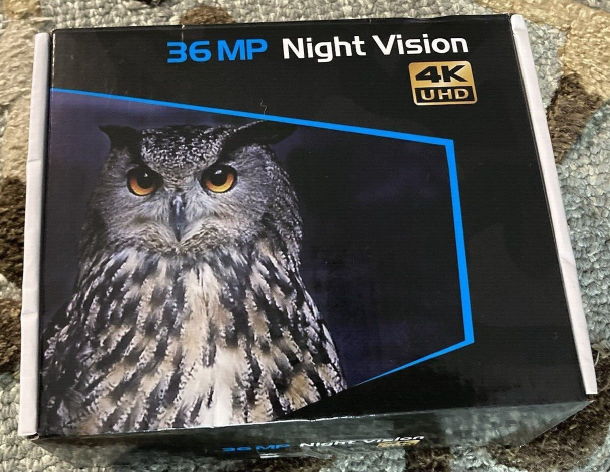 36 MP 4K Night Vision Goggles UHD Hunting Large Screen Binoculars