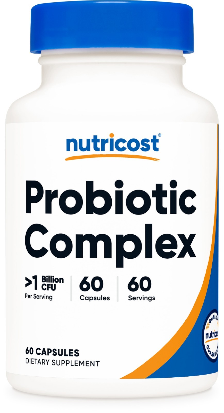 Nutricost Probiotic Complex ( 1 Billion CFU) 60 Capsules - Gluten-Free, Non-GMO