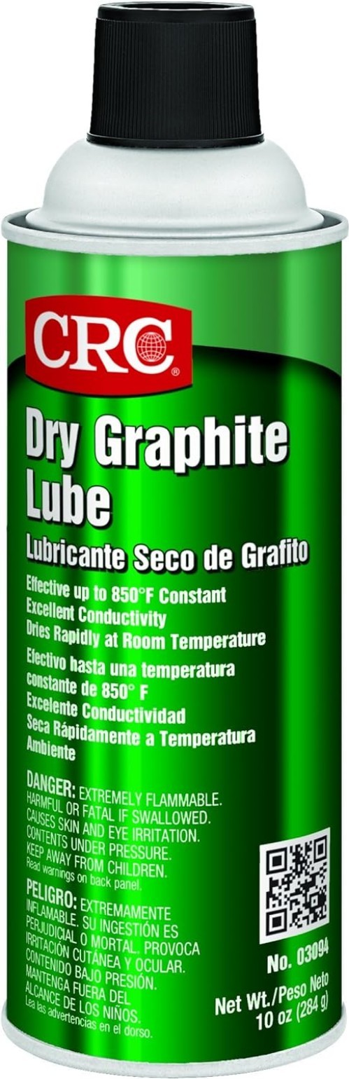Dry Graphite Lube 03094 – [Pack of 12] 10 Wt. Oz., Dry Film Lubricant