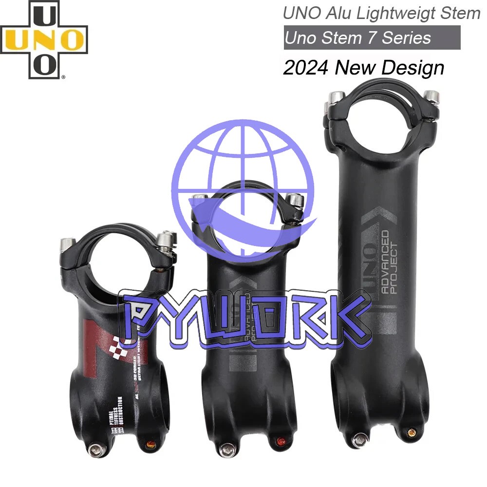 UNO MTB Bike Stem Kalloy Ultralight 7 17 Degree Mountain Road Bike 31.8mm 60-130