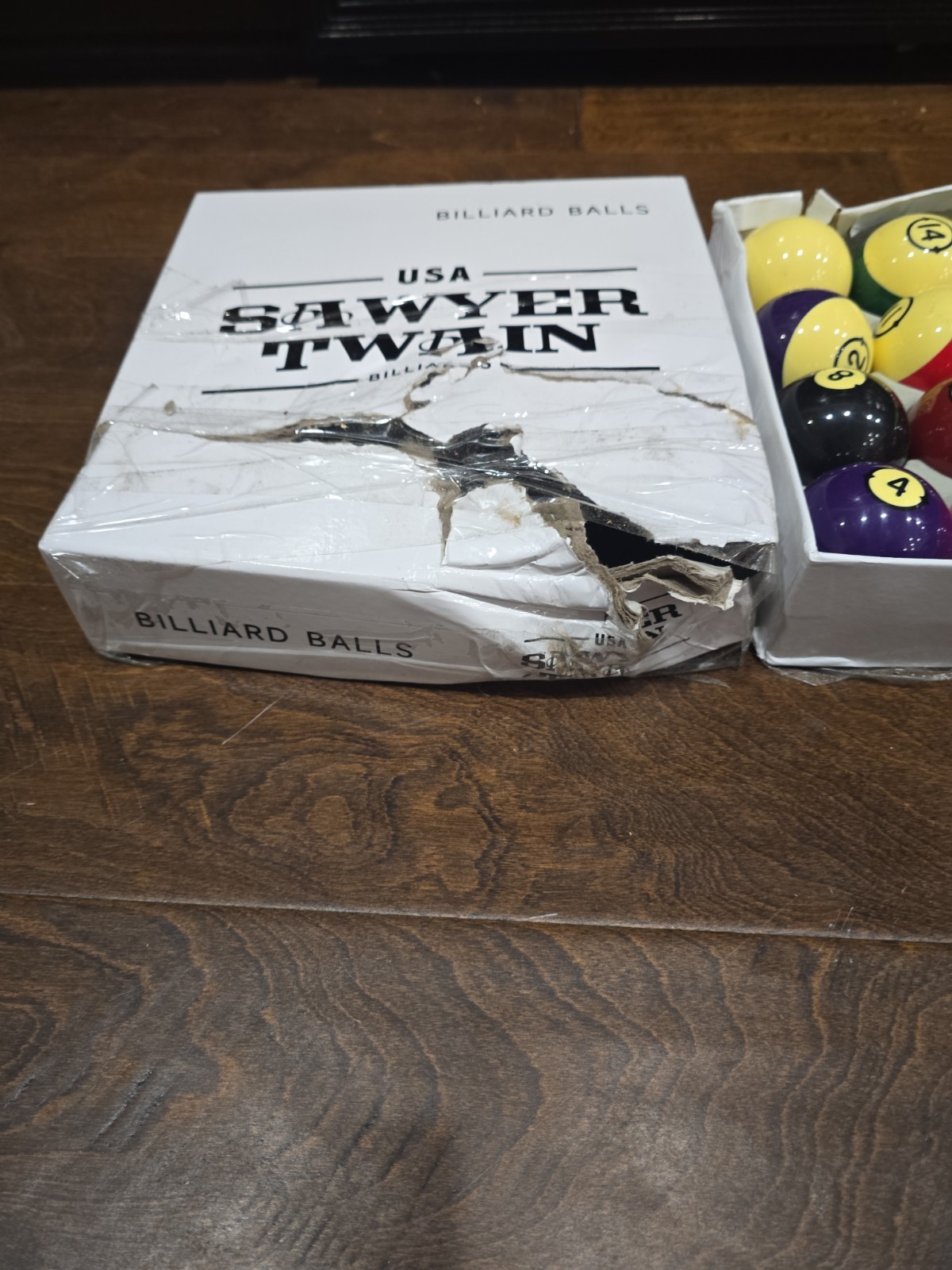 Sawyer Twain Trophy BilliardBalls