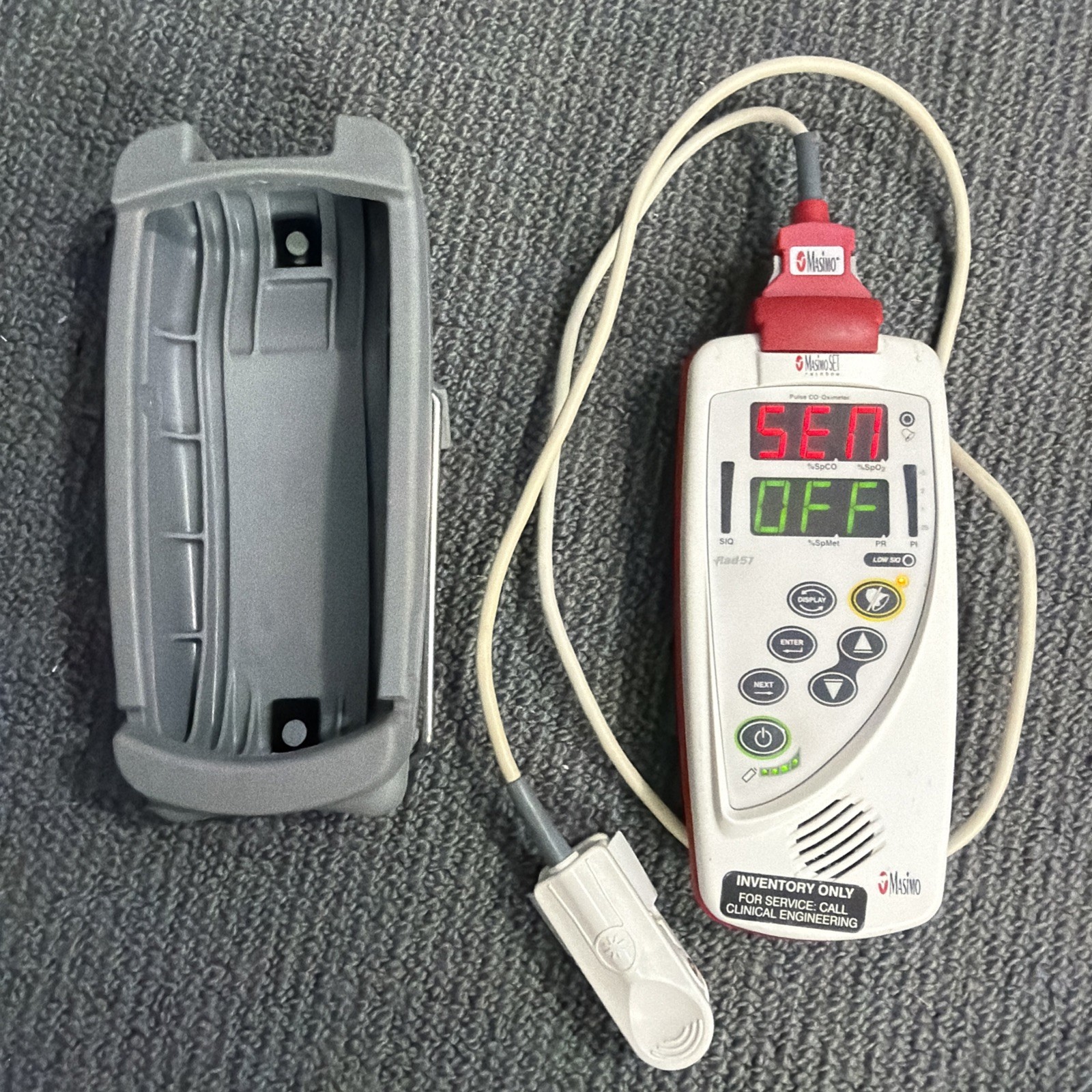 Masimo Rad-5  Pulse w/ Red Case