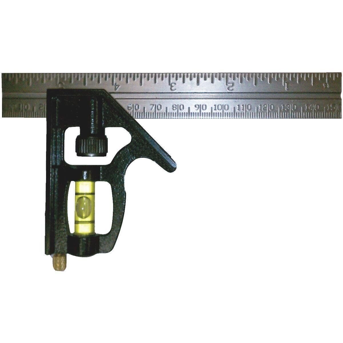 Johnson Level 6" Metric Combo Square