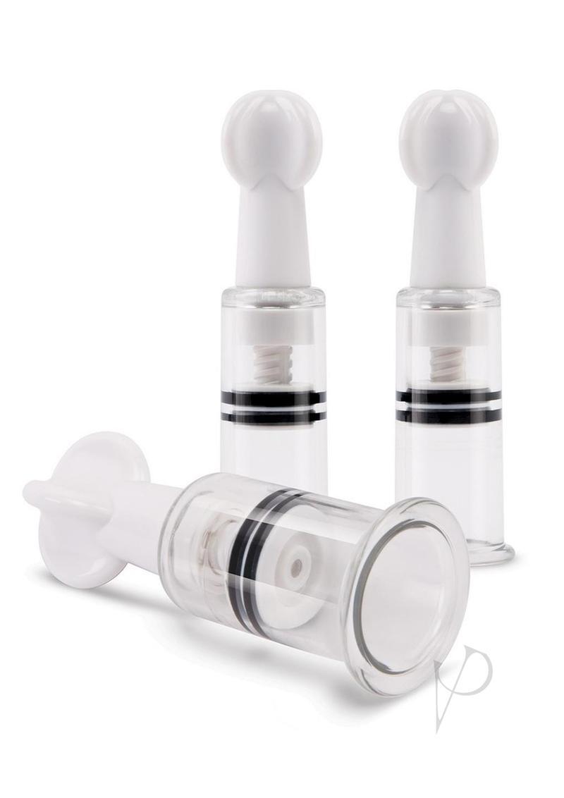 Bondage Gear Easy-to-use Clitoral and Nipple Sucker Suction Triple Set BDSM