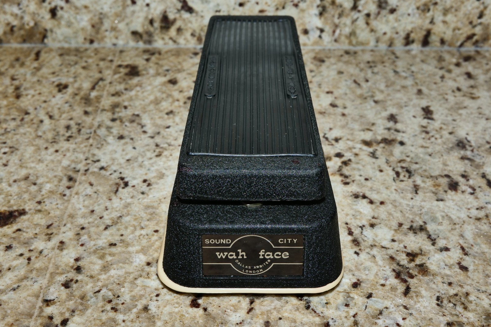 Sound City Vintage Wah face Effects Pedal circa 1969-1970