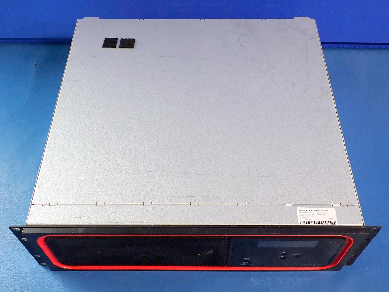 BIAMP TESIRA SERVER-IO Digital Audio Server Network Server SEC-4 SVC-2 AVB-1