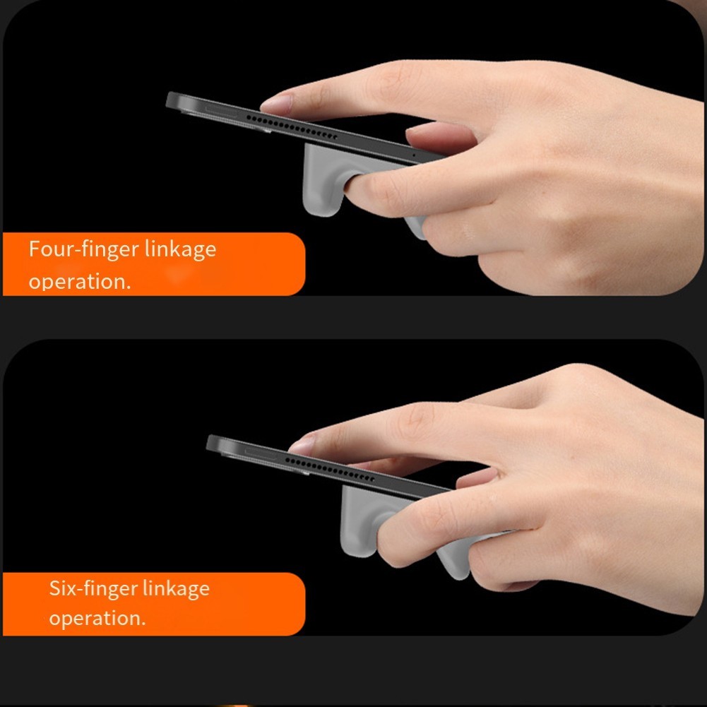 Portable Soft Silicone Gaming Controller for iPad Tablet Enhanced Precision