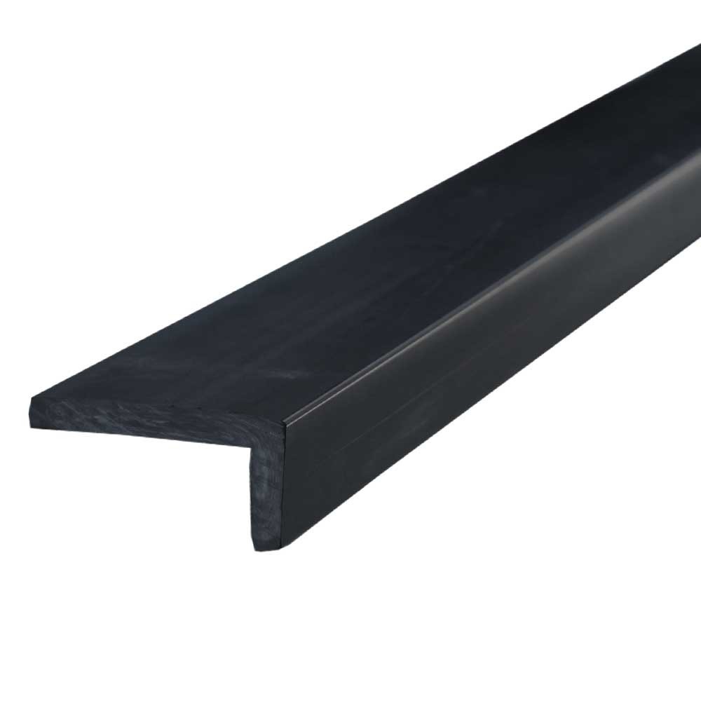 Taco Metals Boat Angled Molding | 1 3/4 x 3/4 Inch PVC 8FT
