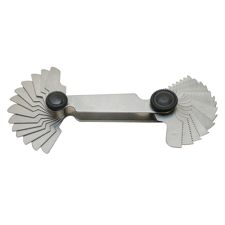 60 Degree Thread 4-84 TPI Screw Pitch Gage Gauge 51 Blades English Screw