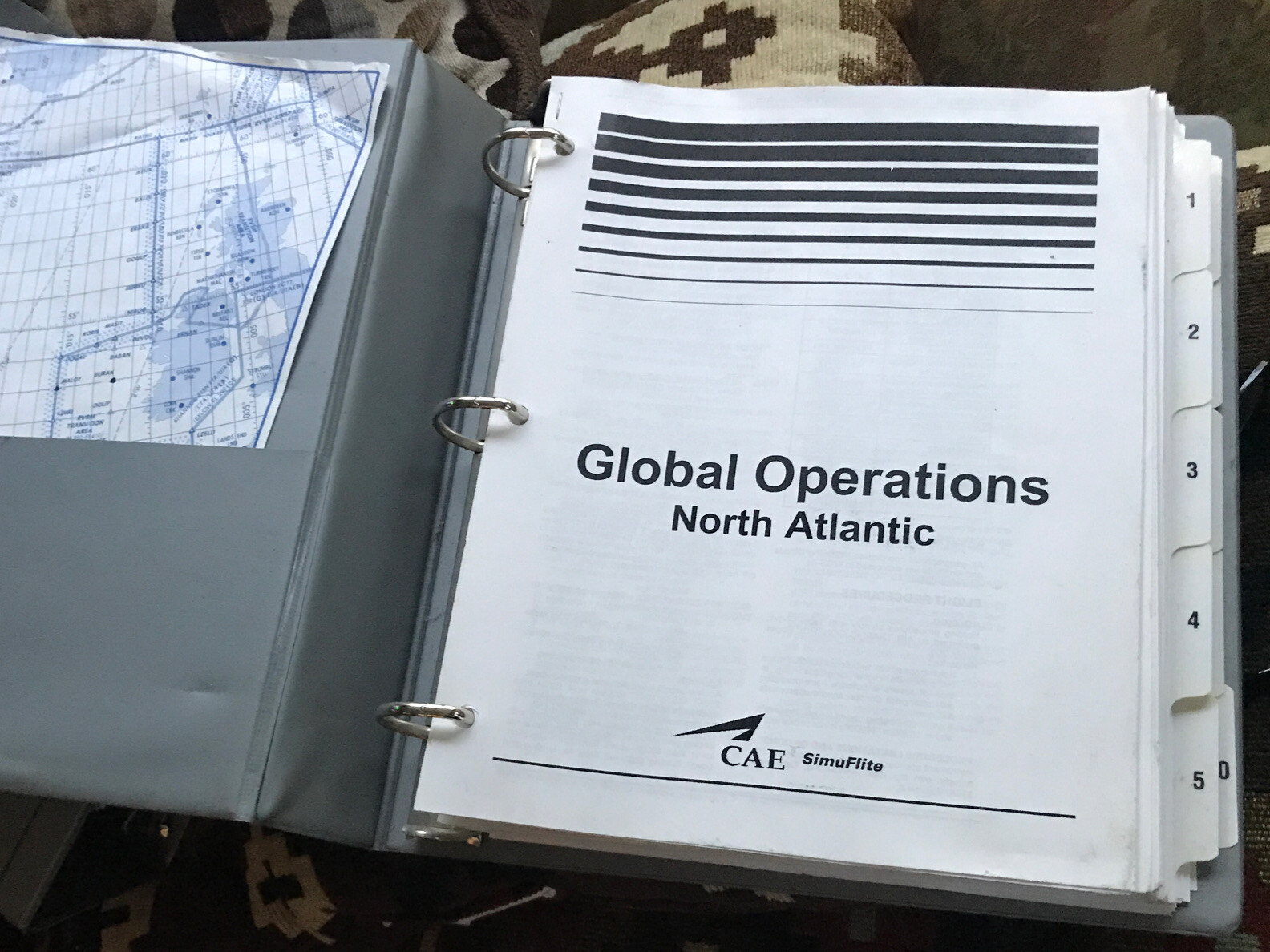 SimuFlite Hawker 1000 Cockpit Reference Handbook Global Operation N Atlantic