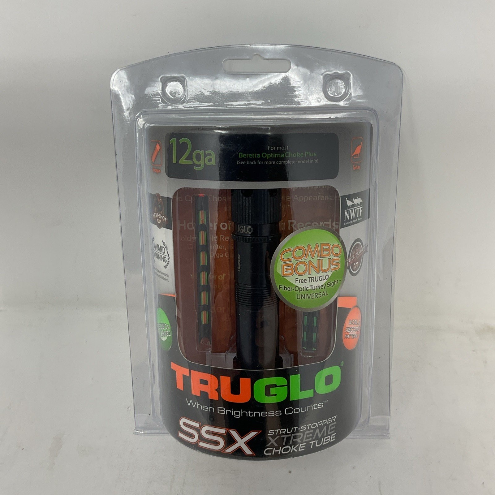 TruGlo Xtreme SSX Choke Tube .643 & Sight 12ga Beretta Optima Plus #TG154AX