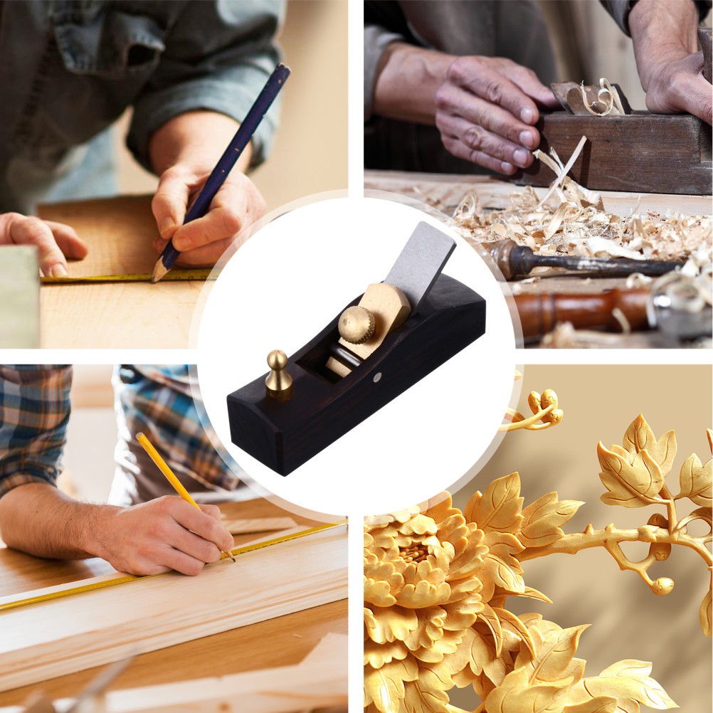 Compact Wood Hand Planer for DIY Woodworking with Comfortable Handle