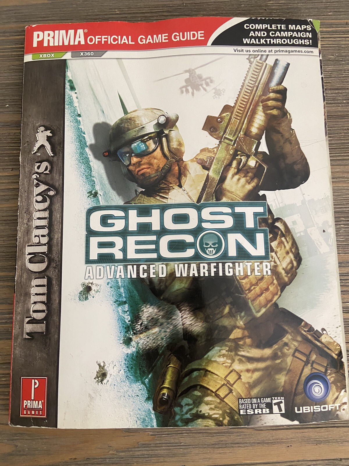 GHOST RECON ADVANCED WARFIGHTER OFFICIAL GAME GUIDE