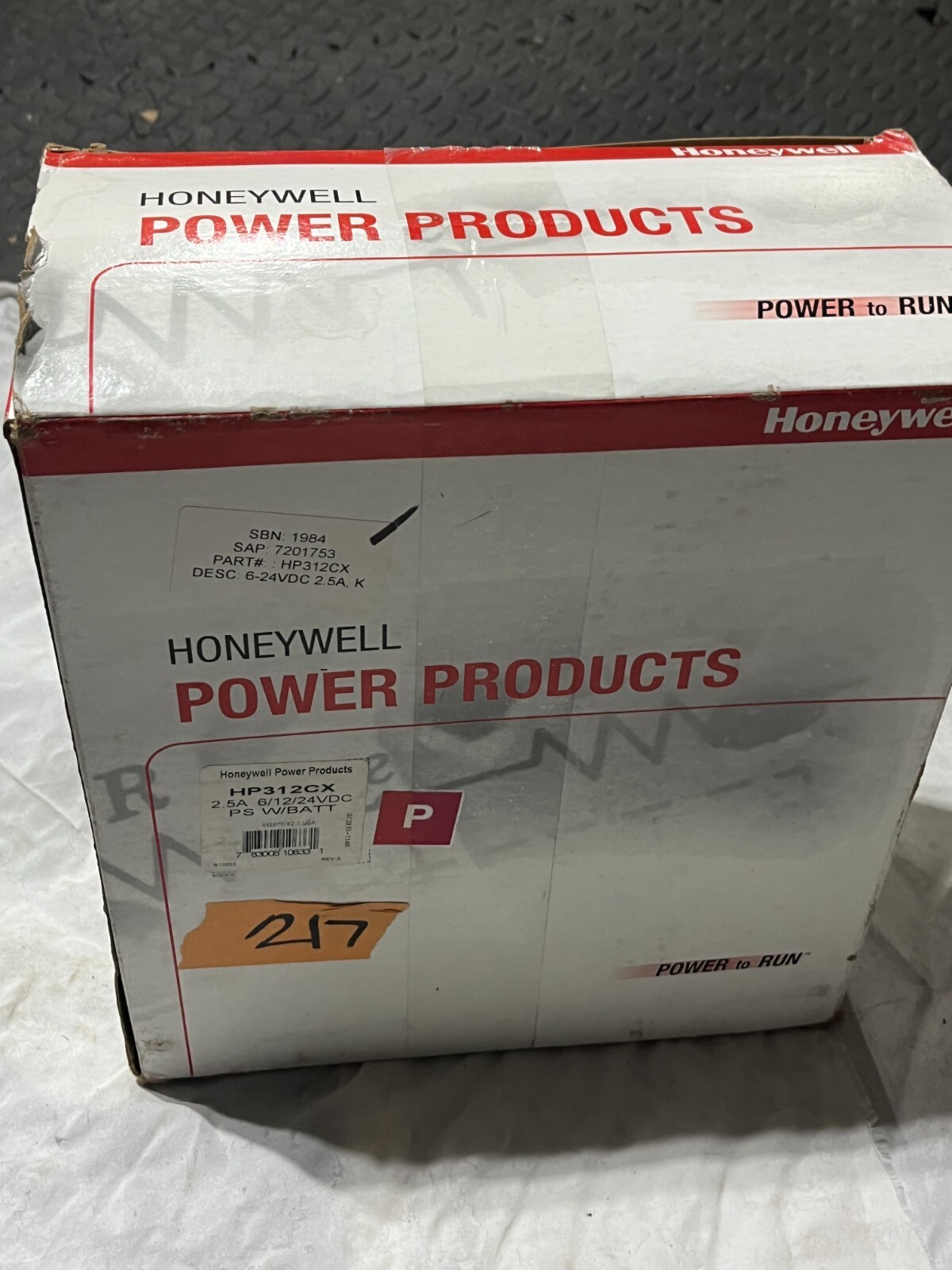 NEW SEALED Honeywell HP312CX Power Supply
