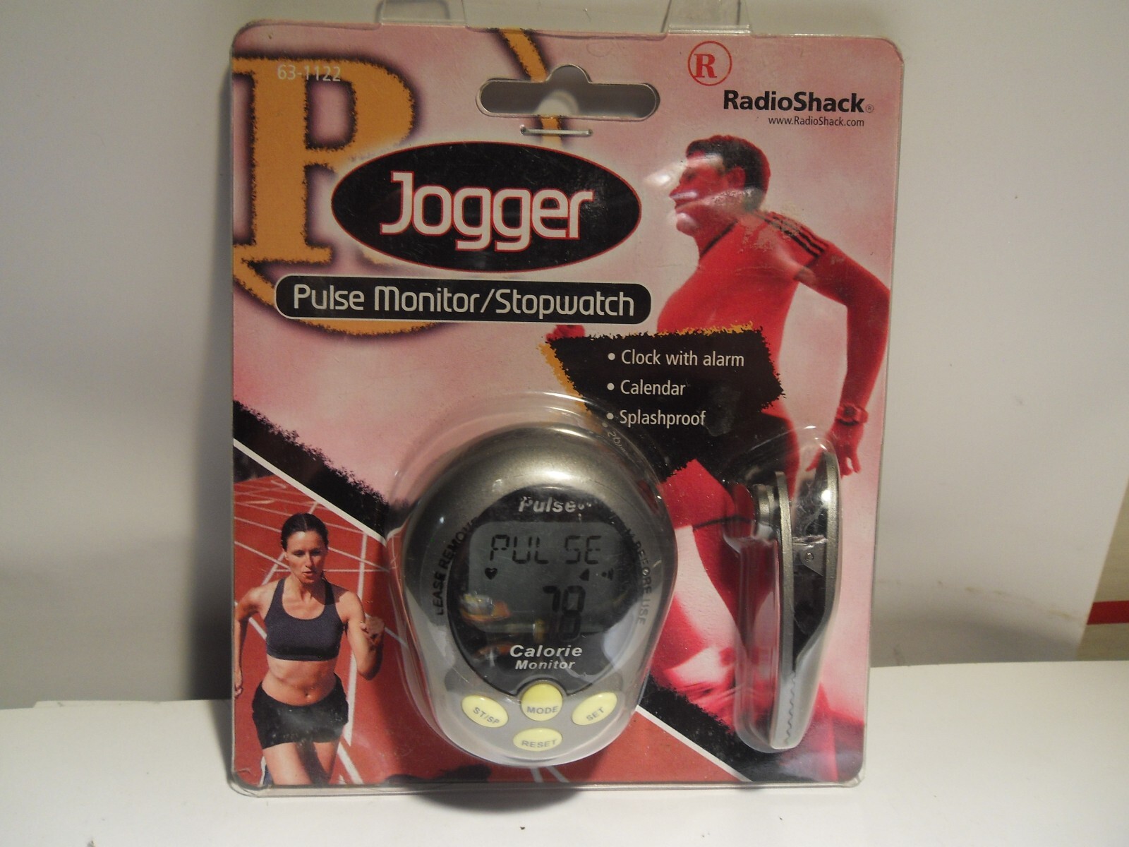 Vintage Radio Shack Jogger Paulse Monitor Stopwatch 630-1122 New in Package