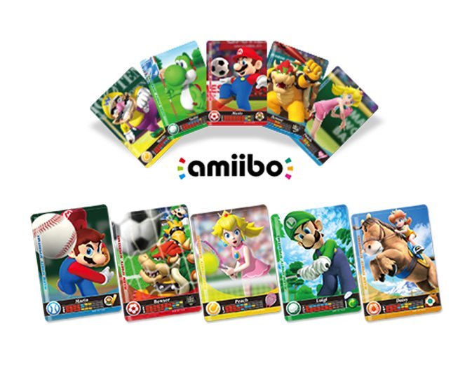 Mario Sports Superstars Amiibo Individual Cards You Choose Horse USA NTSC