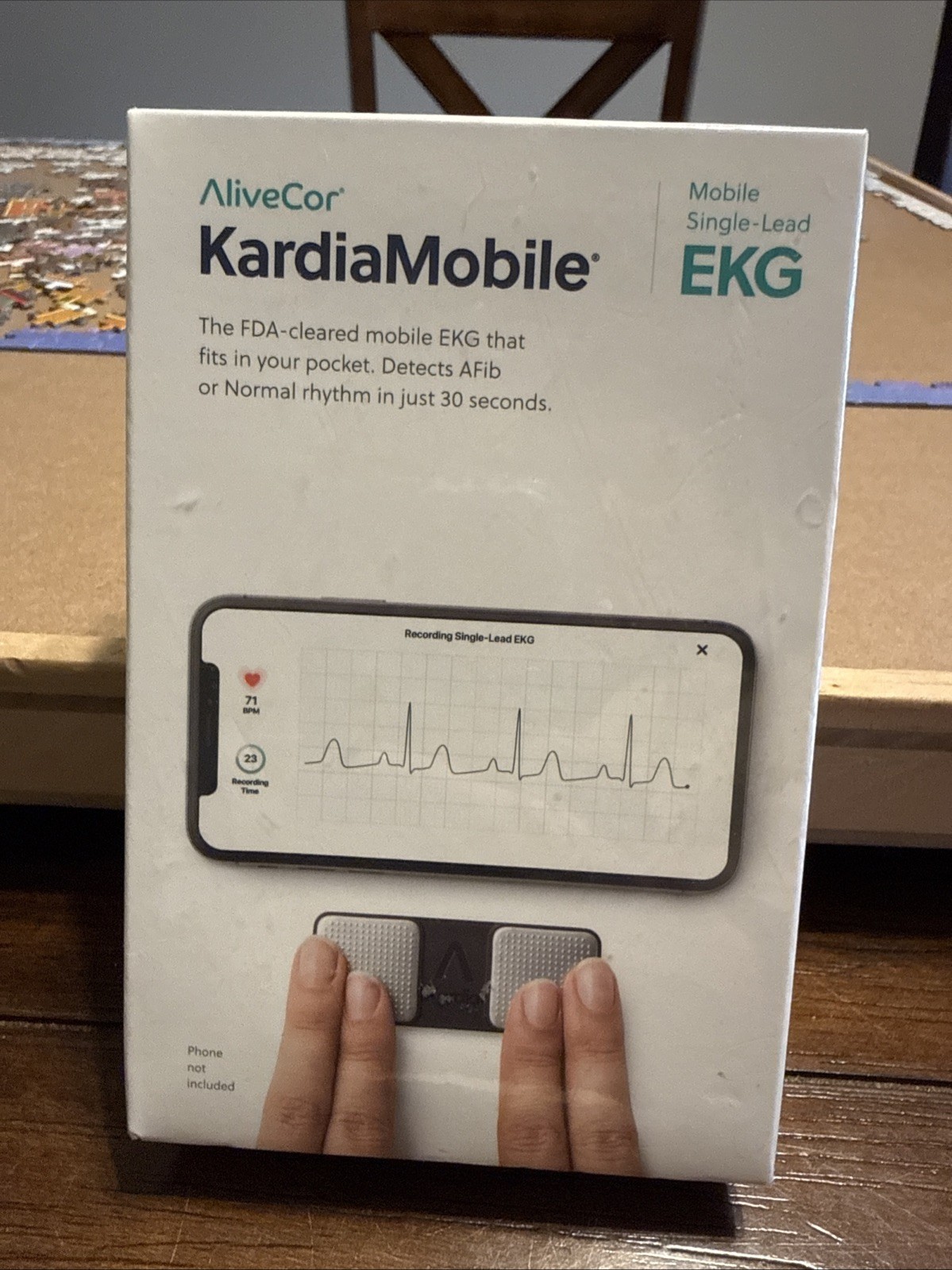 AliveCor Kardia Mobile Single-Lead EKG Real-Time Detection in 30 Seconds **NEW**