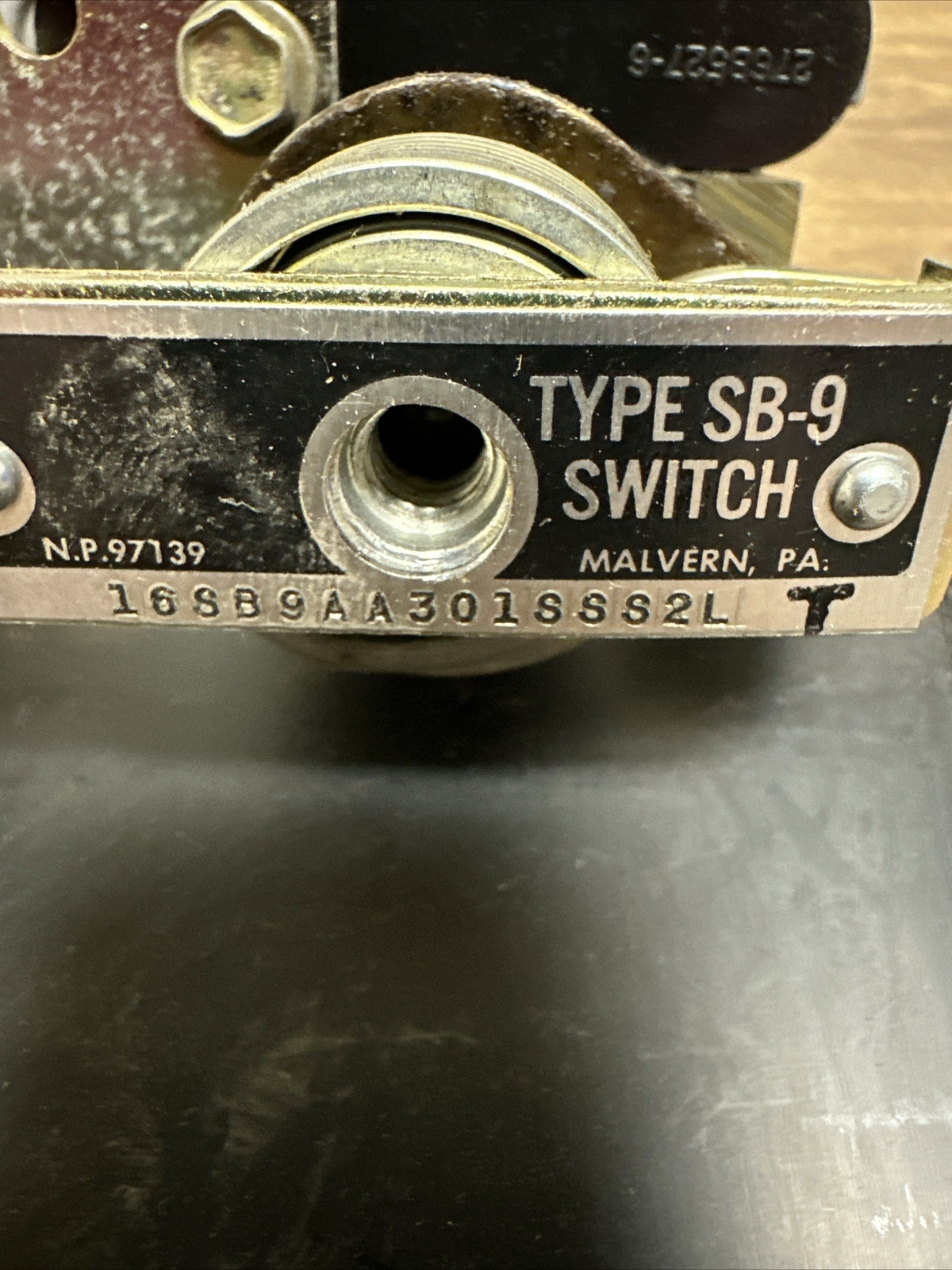 GE,16SB9AA301SSS2L,Type SB 9 Rotary Switch