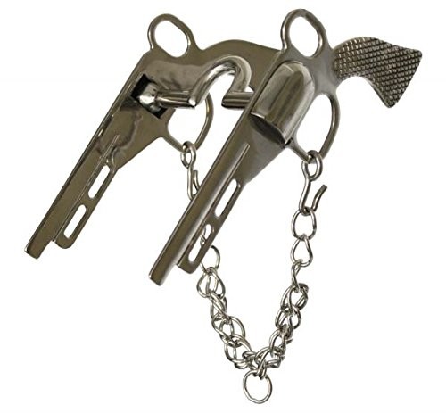 Showman Stainless Steel Pistol Style Bit w/ 9" Cheeks