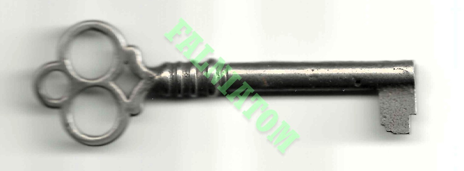 Vintage Hollow Barrel Skeleton Key - Approx 3" Long