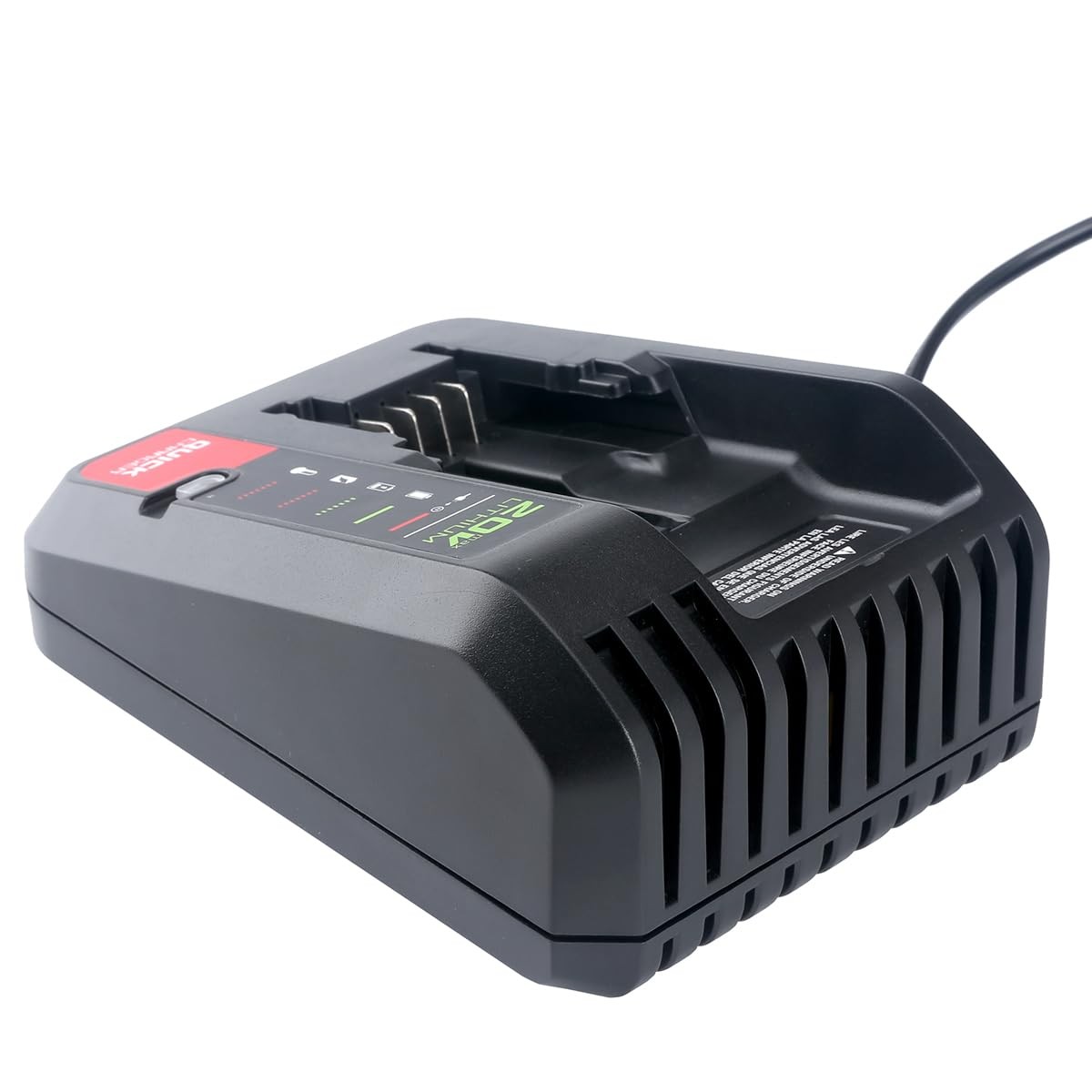 Fast Battery Charger for Power Tool Lithium Battery Power Core Base 20V 2A De...