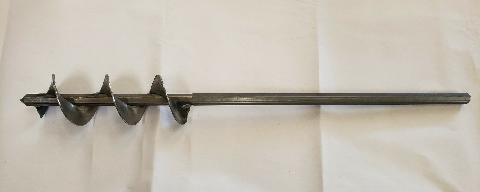 2" DIRT HOLE AUGER by Performance Trapping Gear 18" length Trappers Auger