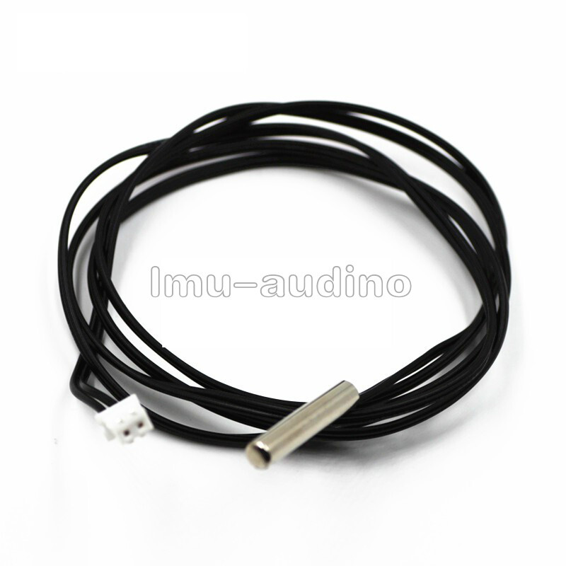 1X NTC Thermistor Temperature Sensor Waterproof Probe Cable 1M 10K 1% 3950