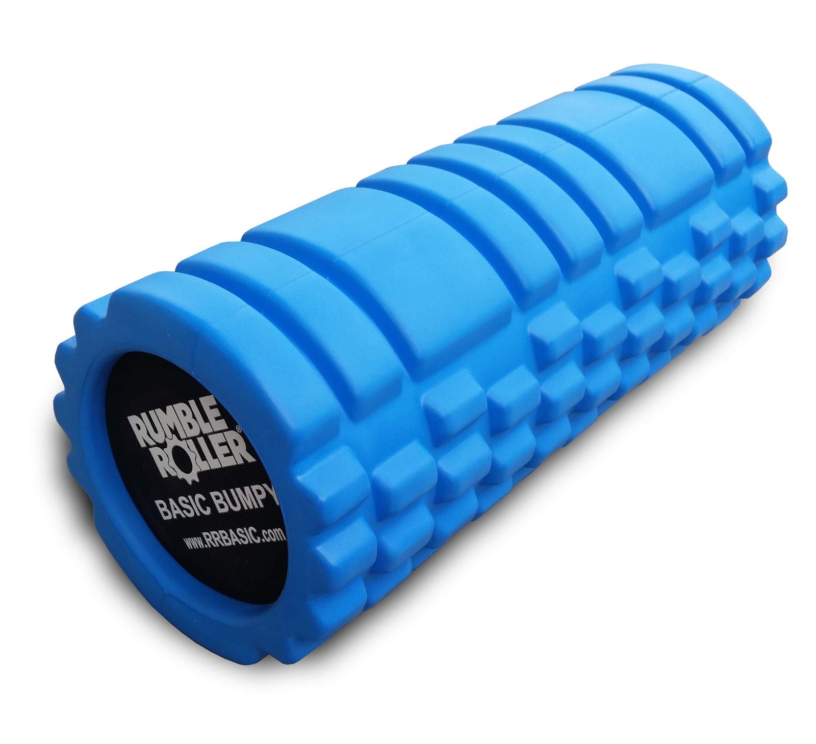RumbleRoller Basic Bumpy Foam Roller, Solid Core 13.00 x 5.50 x 5.50, Blue