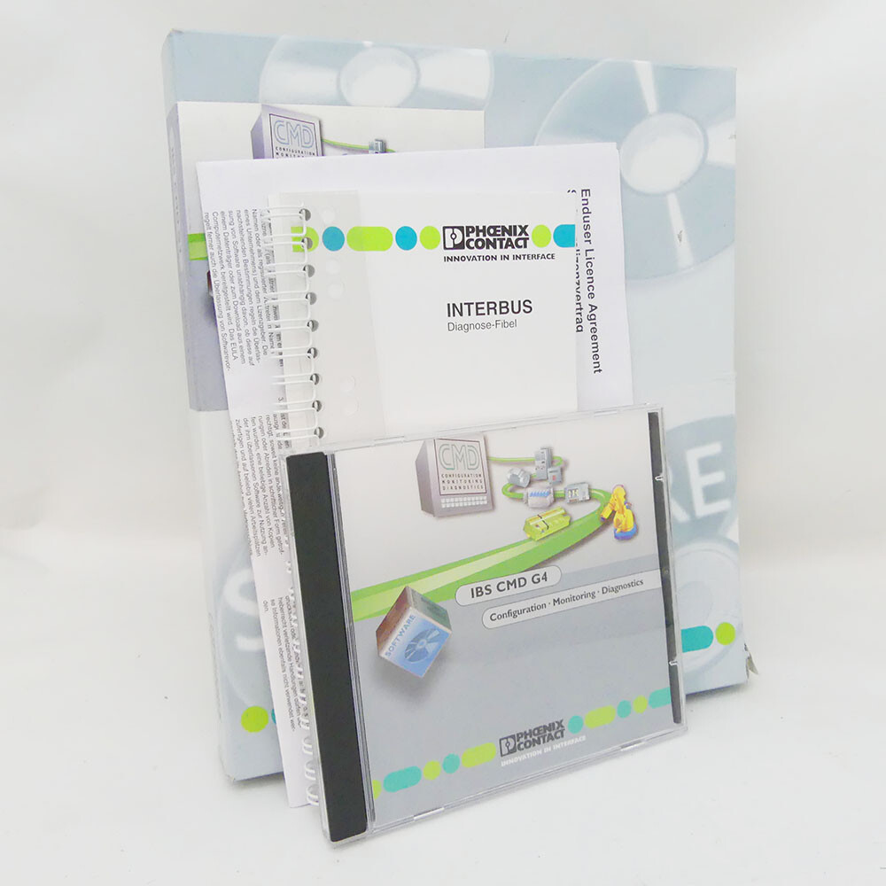 PHOENIX CONTACT PLC Software IBS CMD G4 V:4.62 -used-