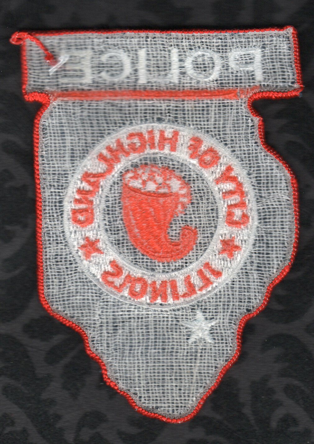 Highland Illinois Police Shoulder Patch