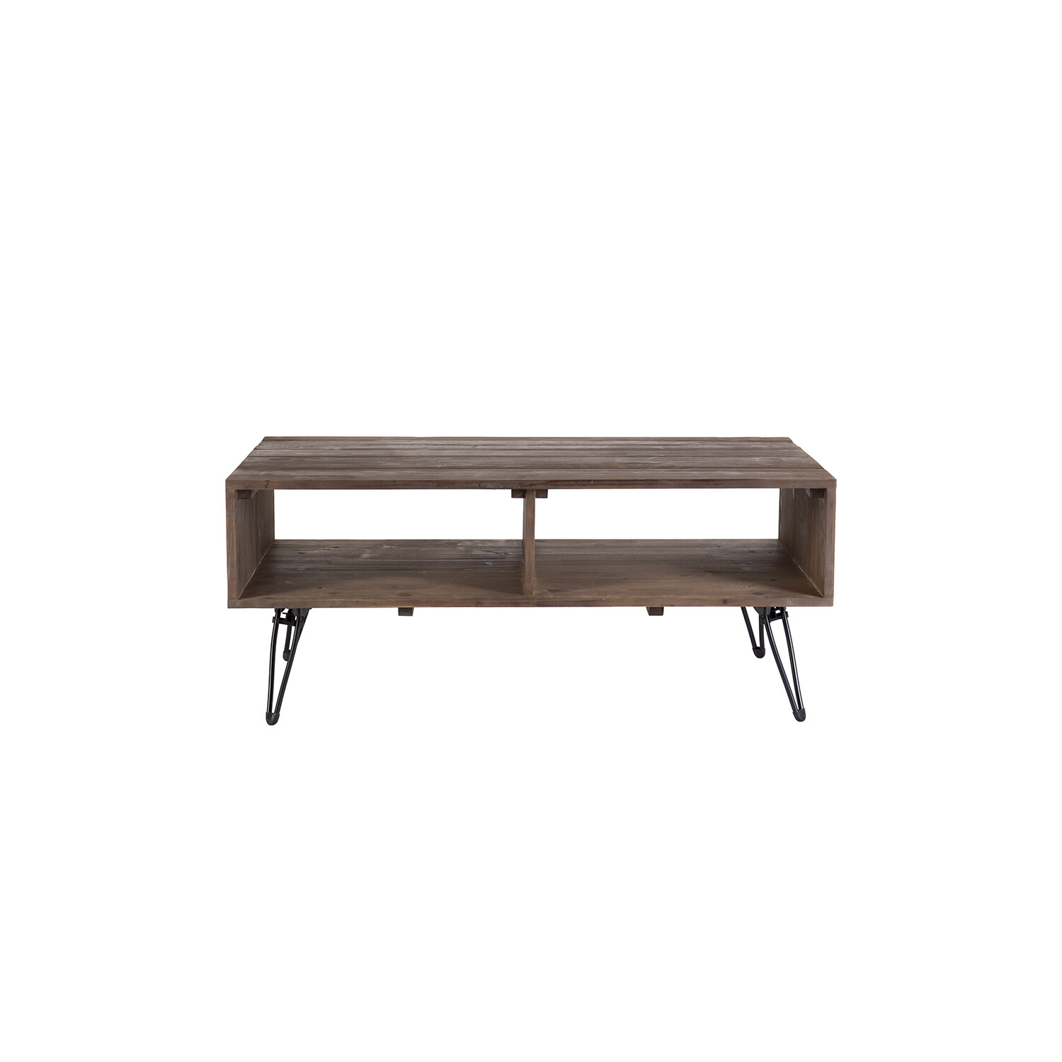 Coffee Table Center Cocktail Table Side Table with Open Storage for Living Room