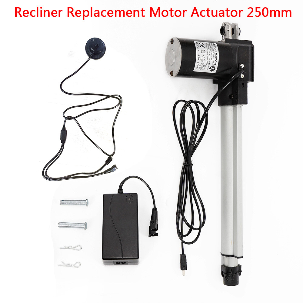 24V 250mm Electric Recliner Motor Replaces Kit Lift Chair DC Motor Actuator IP44