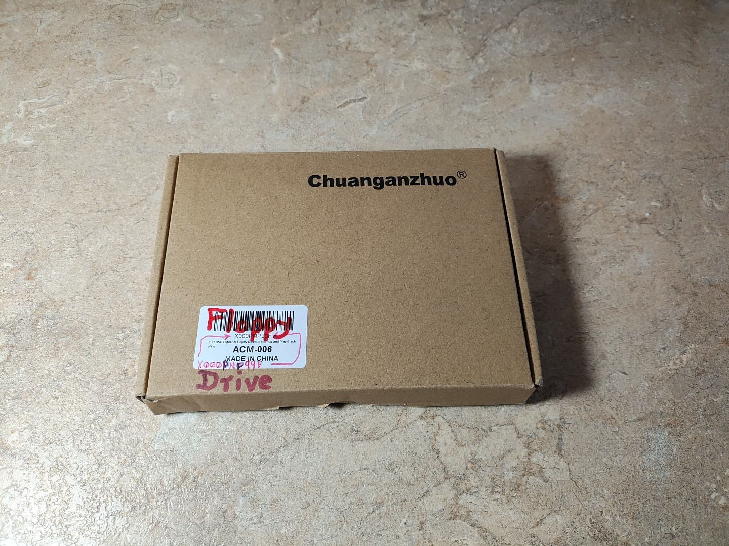 Chuanganzhuo Floppy Disk Drive Reader 3.5 inch External USB 2.0 Floppy Diskette
